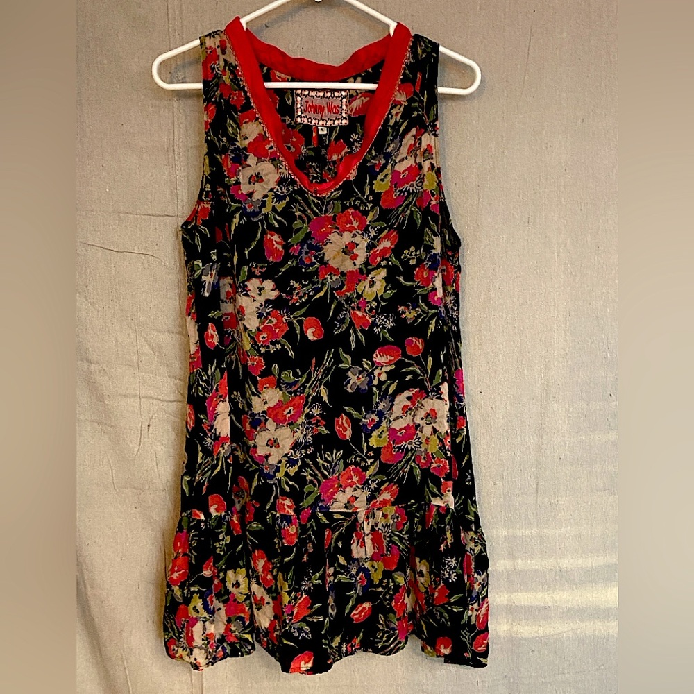 Johnny Was size Large BEAUTIFUL long top or short dress.